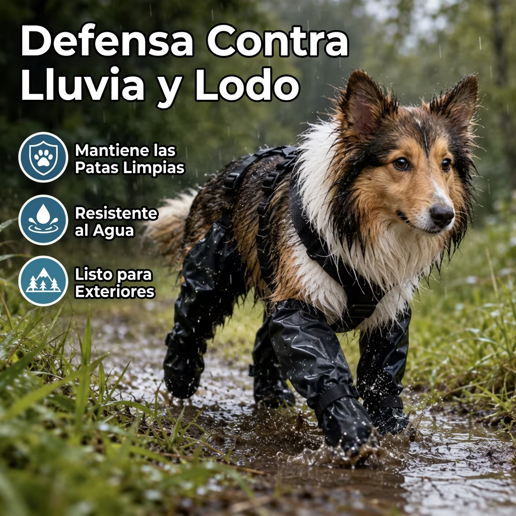 Arnés Impermeable Anti Barro- SafePaws™