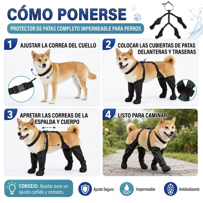 Arnés Impermeable Anti Barro- SafePaws™