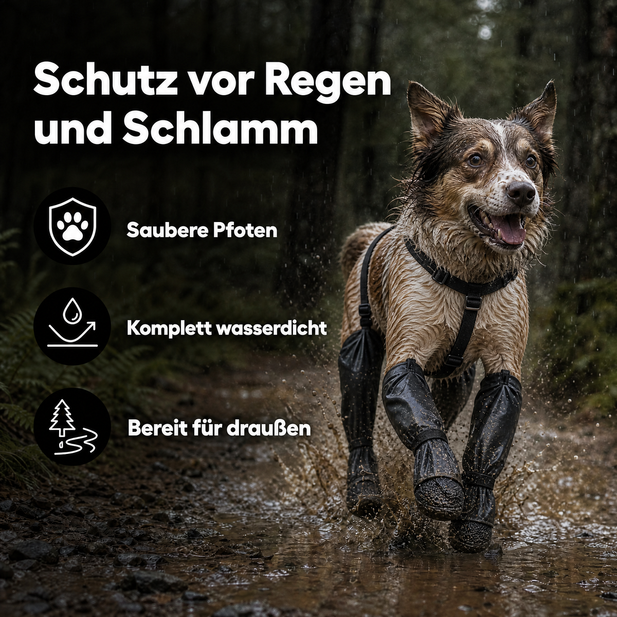 Arnés Impermeable Anti Barro - Wetterpfote™