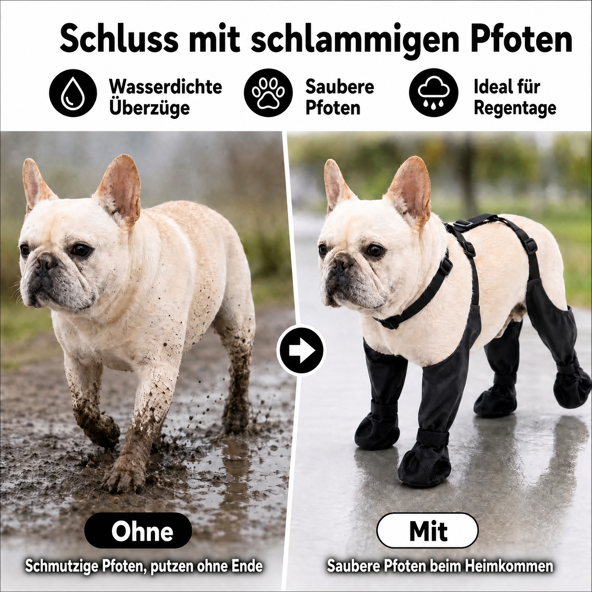 Arnés Impermeable Anti Barro - Wetterpfote™